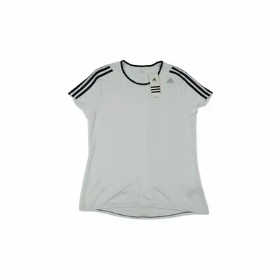 £14.99 • Buy Adidas Response Climalite Short Sleeve Running T-Shirt - White/Black / UK L