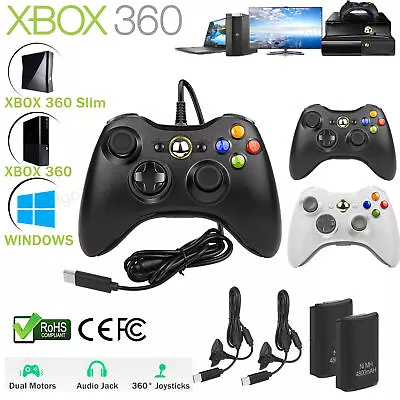 Wired/ Wireless Controller For Microsoft Xbox 360 / Windows 7 8 10 11 Gamepad • $32.99