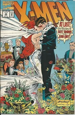 X-men; At Last! The Wedding Of Scott Summers & Jean Grey! #30 • $4