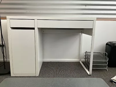 Study Office Desk IKEA Micke White Excellent Condition • $60