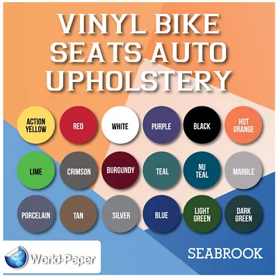 Vinyl For Marine Automotive Vehicle Upholstery Seabrook • $21.99