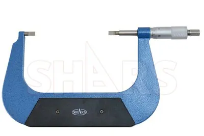 Shars Precision 4-5 Inch Blade Outside Micrometer .0001  New #} • $175.95