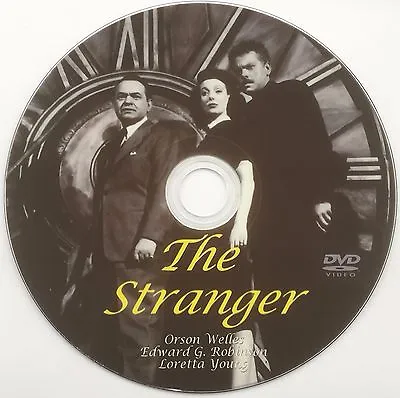 The Stranger (1946) Orson Welles Edward G. Robinson & Loretta Young Dvd Classic • £3.50