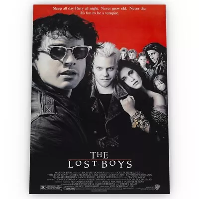 The Lost Boys Movie Poster Satin High Quality Archival Stunning A1 A2 A3 • £12.99