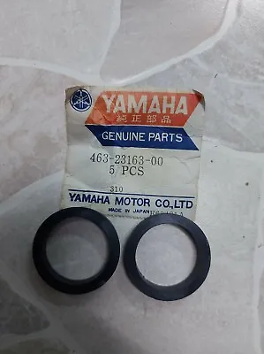 Yamaha Ls3-ls2-rs100-rs125-as3 Rubber Packing Fork Cover Up 2pc.nos 463-23163-00 • $15