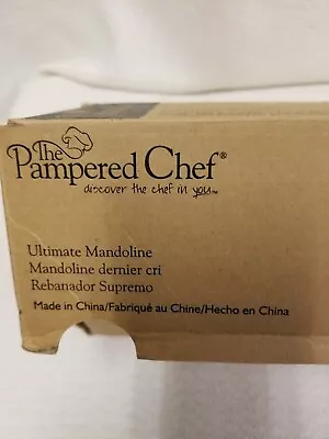 Pampered Chef 1087 Mandoline Food Slicer - White • $15