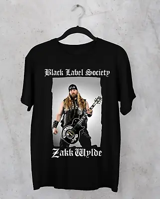 Zakk Wylde Guitarist BLACK T-shirt Short Sleeve All Sizes S-5Xl • $19.86