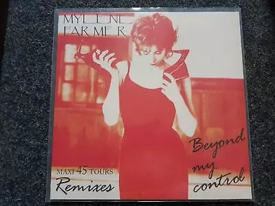 12  LP Vinyl Mylene Farmer - Beyond My Control Maxi STILL SEALED • $81.99