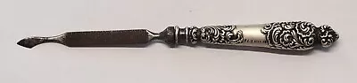 Vintage F & B Sterling Silver Art Nouveau Grooming Nail File  • $39.99