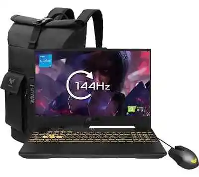 ASUS TUF F15 15.6  I5-12450H 16GB 512GB RTX3050 Gaming Laptop Bundle. Brand New • £749.95