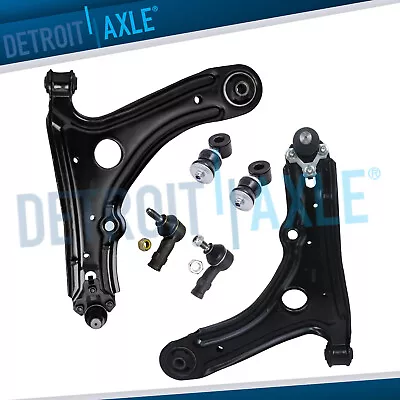 Front Lower Control Arms Ball Joint Sway Bar Tie Rod For 1993-98 VW Cabrio Golf • $102.67