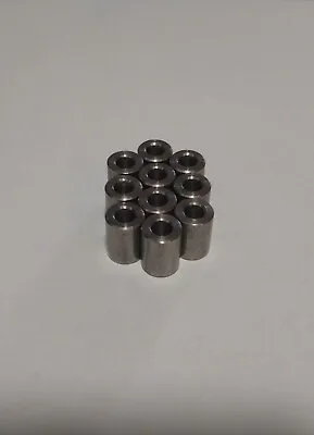 Stainless Steel Spacer Bushings For #10 Screw Or Bolt 10 Pack • $7