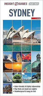 Insight Guides Flexi Map Sydney - 9781786719300 • £6.21