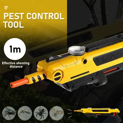 Pump Action Salt Shotgun Pest Killer Gun Bug Insects Killer Fly Pest Control  • £28.99