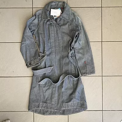 Vintage Y2K Levi’s Long Denim Jacket Coat • $119.99