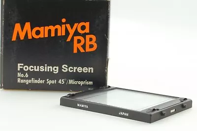 [MINT] Mamiya RB67 Focusing Screen No.6 Rangefinder Spot 45 Microprism From JPN • $239.99