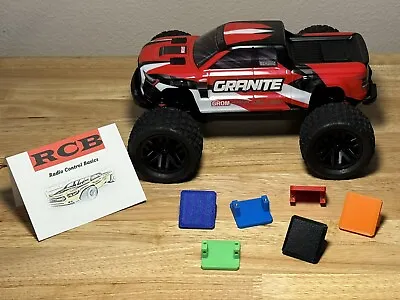 ESC Mount Arrma Granite And Typhon Grom 1/18 Hobbywing Castle Servo Bracket • $10.95