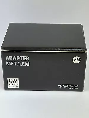 Voigtlander ADAPTER MFT / LEM VM  Leica M Mount Lens To Micro Four Thirds Camera • $85