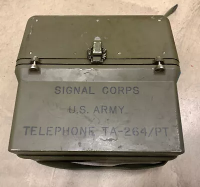 US Military Issue TA-264/PT Field Telephone • $99.99