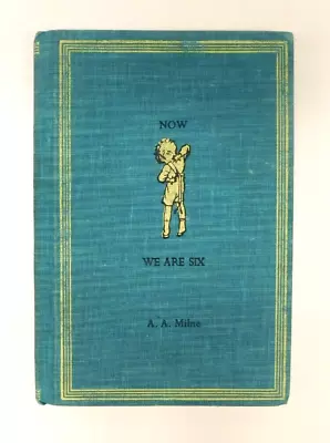 $11.99 • Buy Now We Are Six A.A. Milne Hard Cover Book 1961 Winnie The Pooh