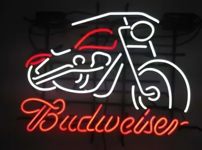 Motorcycles Motor Beer Logo 20 X16  Neon Sign Light Lamp With Dimmer • $174.99