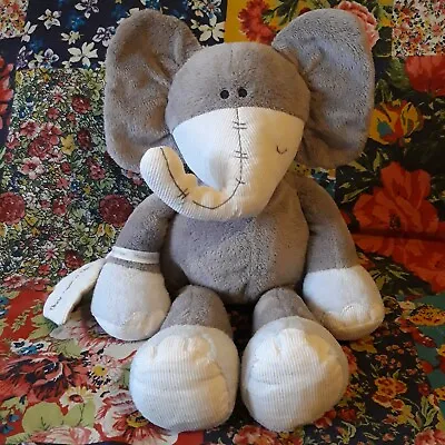 Mamas And Papas 16  Peanut Elephant Once Upon A Time Soft Toy & Plush Comforter • £10