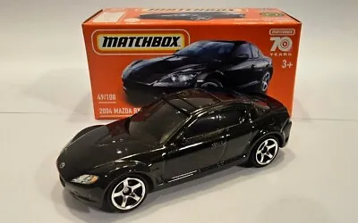 Matchbox 2023 - 2004 Mazda Rx8 [black] Power Grabs Near Mint Vhtf Sealed Box  • $19.95