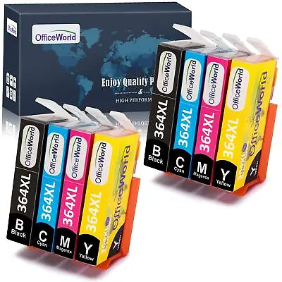 Multipack Ink Cartridges For HP 364 XL  Photosmart5510 5520 5522 6520 B8550 4620 • £14.99