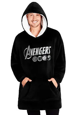 Marvel Oversized Hoodie Blanket For Men - Avengers • £30.49