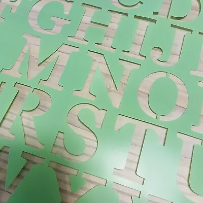 Large Alphabet Letter Stencil- 30cm- Capitals • $10