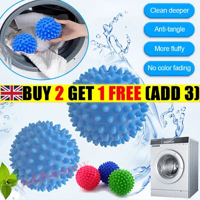 Tumble Dryer Balls Faster Drying Time Softener Washing Machine Balls Cloth HOT • £3.99