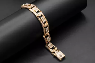9ct Rose Gold Diamond Bracelet 2.22cts • £4500