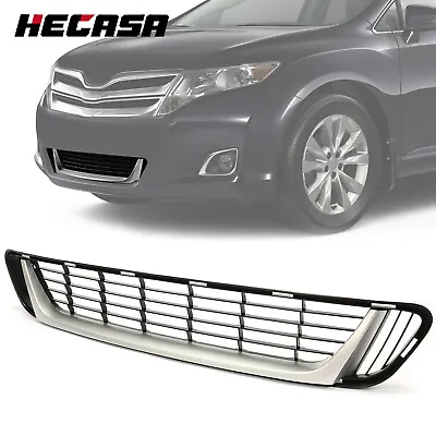 For Toyota Venza 2013-2016 1x Front Bumper Mesh Lower Grille & 1x Silver Molding • $29.98