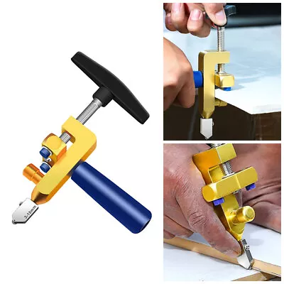 Pro 2 In 1 Easy Glide Glass Tile Cutter Tile Ceramic Manual Cutting Tool New UK • £11.42
