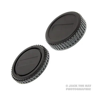 Olympus E-Series Body Cap & Rear Lens Cap Set. For All 4/3 DSLRs. E-450 E-620 • $30.55