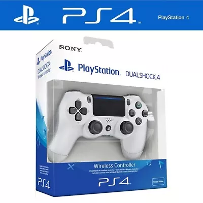 Official Sony Playstation 4 Dual Shock PS4 V2 Wireless Controller Genuine*white • £16.75