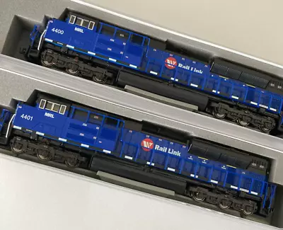 Kato 1768530 1768531 2 Loco Set N Sd70ace Montana Rail Link 4400 4401 176-8530 • $210.95