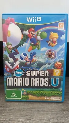 WiiU New Super Mario Bros U • $25