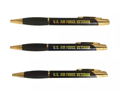 US Air Force Veteran Engraved Coated Brass Pen - Veterans Day Military Gift • $11.99