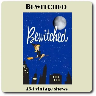 Bewitched - 254 Vintage Shows From 60's • $34.95