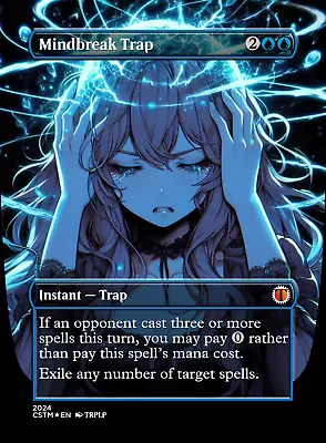 Mindbreak Trap - Anime Waifu High Quality Altered Art Custom Cards • $7.99