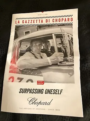 Chopard Mille Miglia Wristwatches La Gazzetta Di Chopard Magazine 2023 English • $9.95