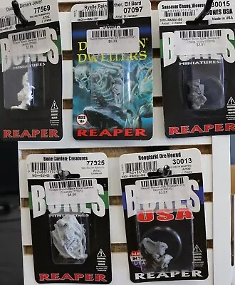 Lot Of 15 Unopened Reaper Miniatures • $29.99