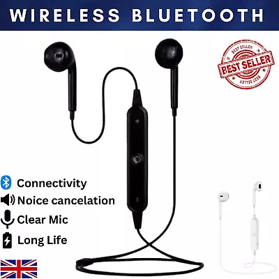 Bluetooth Earphones TWS Wireless Headphones Mini InEar Buds For IPhone Android • £4.99