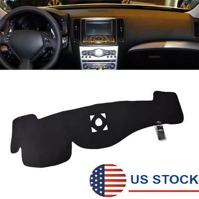 For 2008-2013 Infiniti G25 G35 G37 14-15 Q60 2015 Q40 Dash Mat Dashboard Cover • $16.09