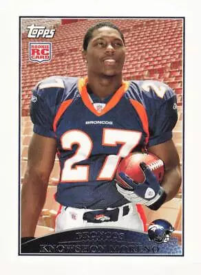 2009 Topps #390a Knowshon Moreno RC • $2.50