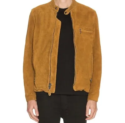 $475 • Buy Schott NYC Cowhide Cafe Racer Jacket Small