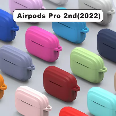 $6.59 • Buy For Airpods Pro 2nd (2022) Generation Case Apple Soft Silicone Protective Cover