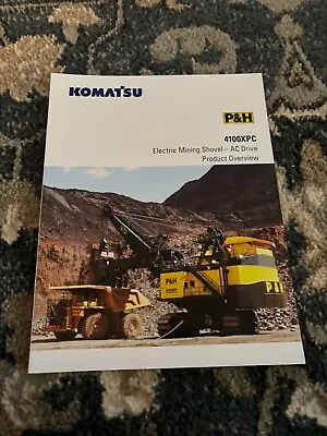 P&H 4100XPC Electric Mining Shovel Brochure FCCA24 • $24.99