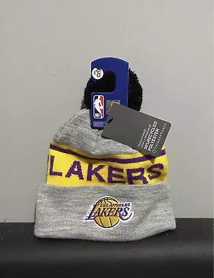 LA Lakers Beanie Bobble Hat - Brand New • £7.49